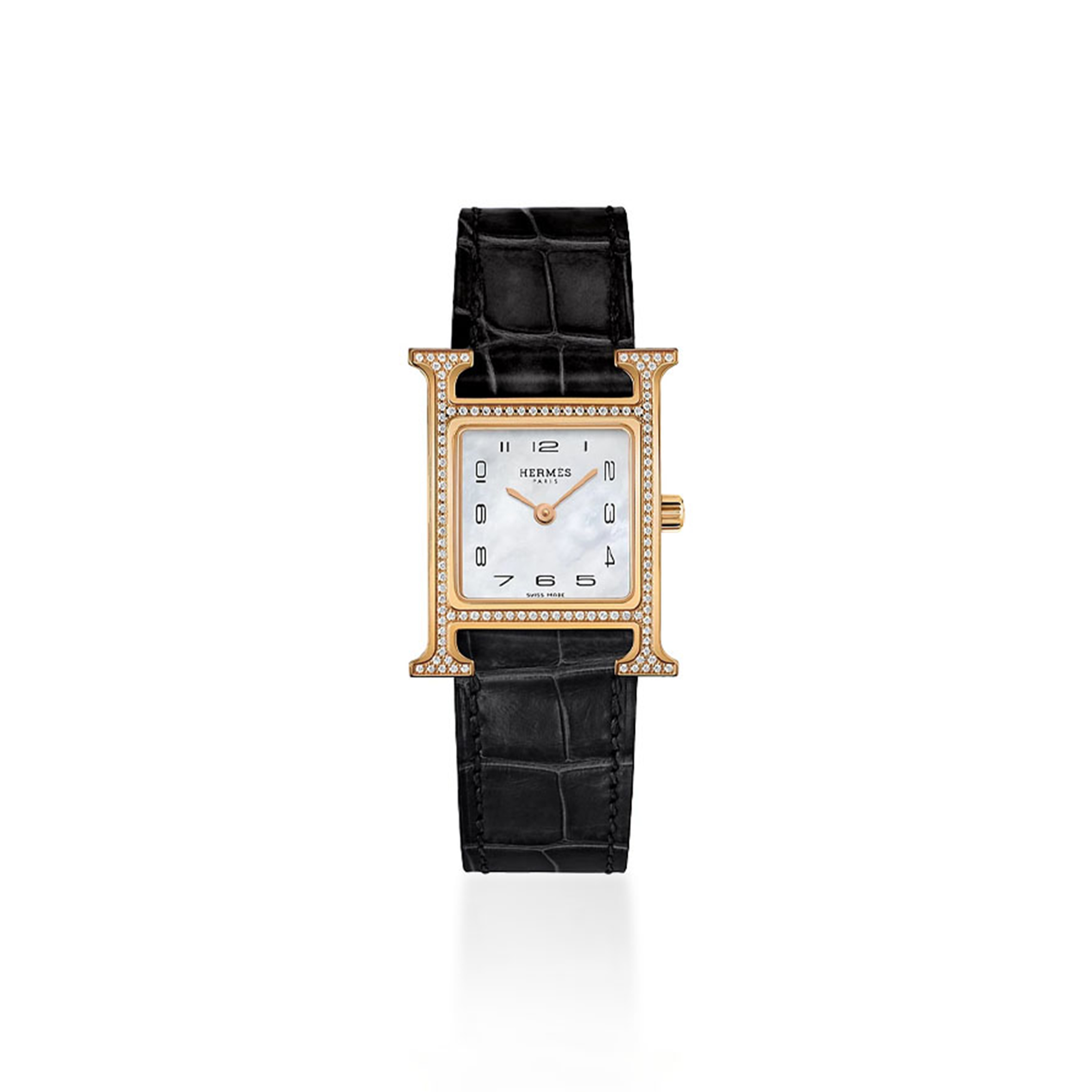 HERMÈS HEURE H WATCH SMALL MODEL 25 MM W053248WW00 HERMÈS HEURE H WATCH SMALL MODEL 25 MM W053248WW00